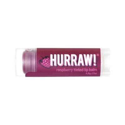 Hurraw! Organic Lip Balm Tinted Raspberry 4.8g